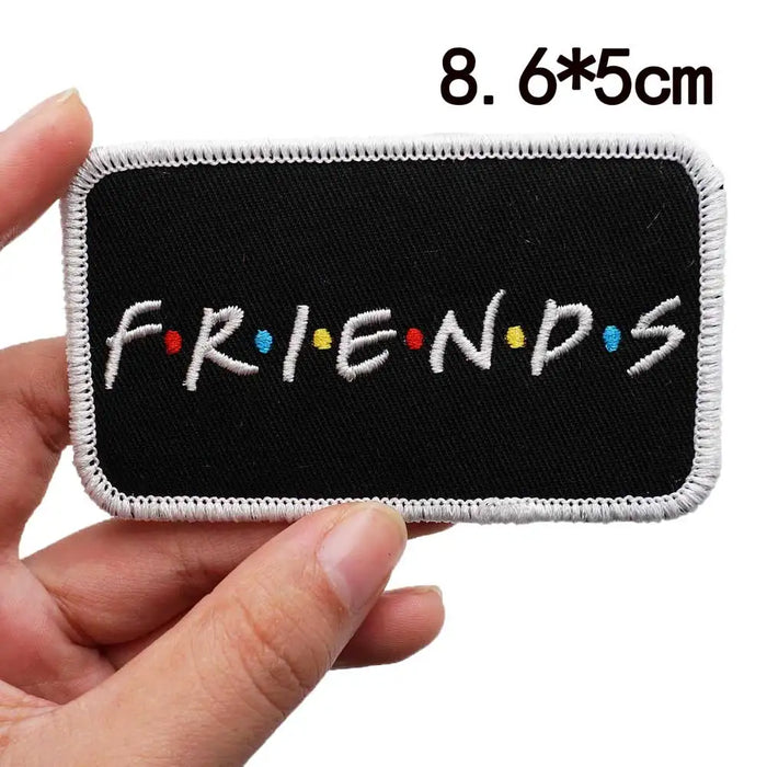 Friends 'Logo' Embroidered Patch