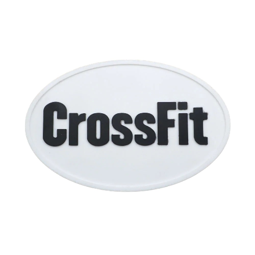 CrossFit 'Oval | 2.0' PVC Rubber Velcro Patch