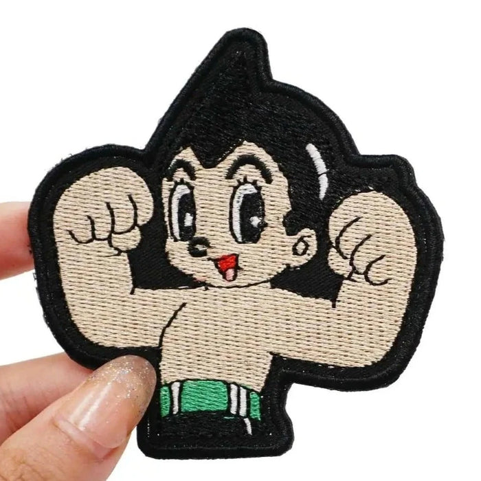 Astro Boy 'Strong' Embroidered Velcro Patch