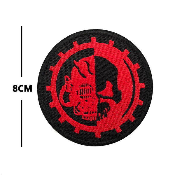 Warhammer 'Adeptus Mechanicus' Embroidered Velcro Patch