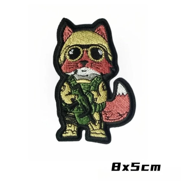 Tactical Fox 'Sniper' Embroidered Velcro Patch