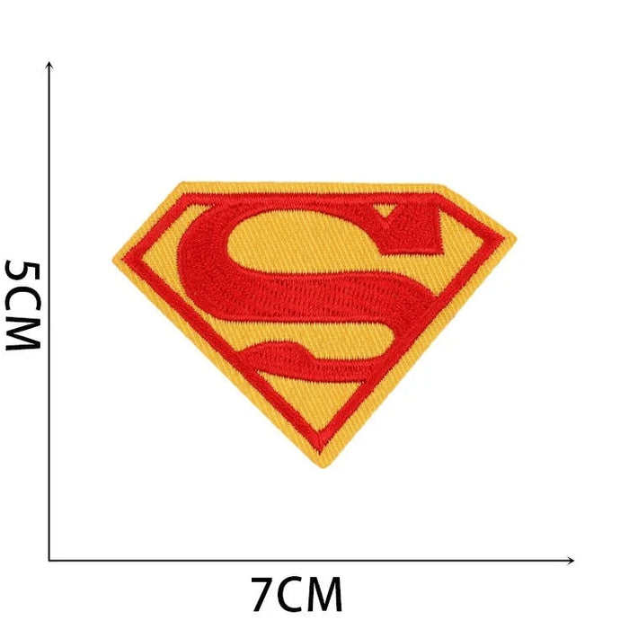 Superman Logo '5.0' Embroidered Patch