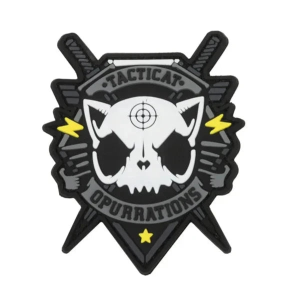 TactiCat Opurrations PVC Rubber Velcro Patch