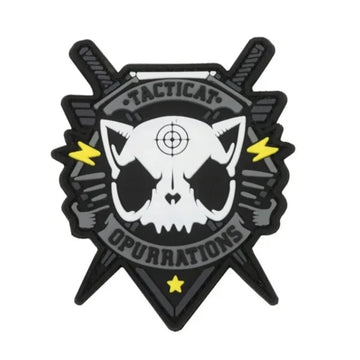 TactiCat Opurrations PVC Rubber Velcro Patch