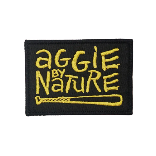 Cool 'Aggie By Nature' Embroidered Patch