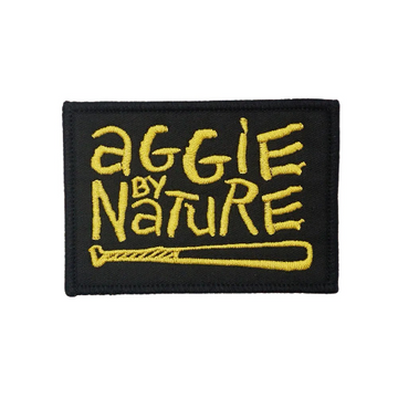 Cool 'Aggie By Nature' Embroidered Patch