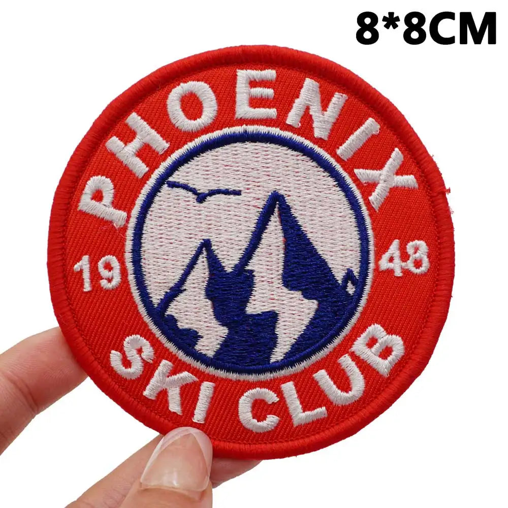 Phoenix Ski Club Embroidered Patch