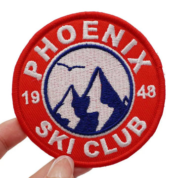 Phoenix Ski Club Embroidered Velcro Patch