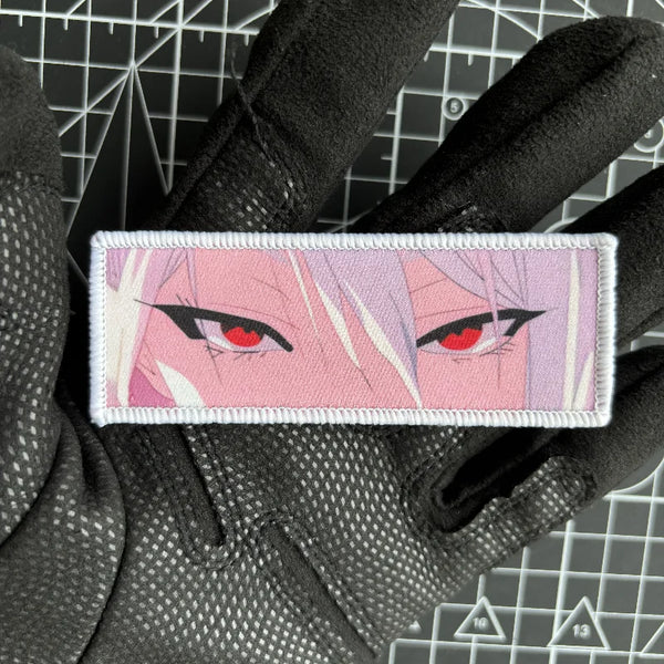 Chainsaw Man 'Power | Fierce Eyes' Embroidered Velcro Patch