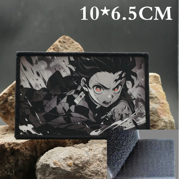 Kimetsu no Yaiba 'Tanjiro | Attacking' Embroidered Velcro Patch