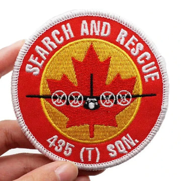 Emblem 'Canadian Search and Rescue 435 Squadron' Embroidered Patch