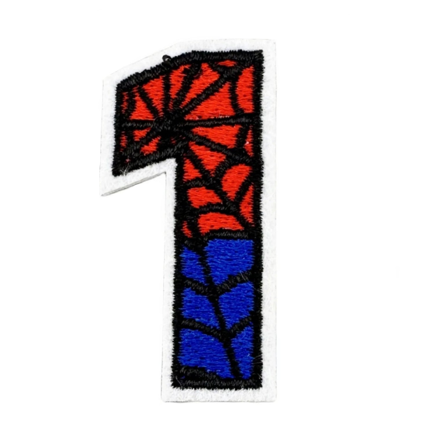 Spider-Man Number 'One' Embroidered Patch