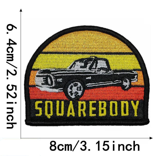 Vehicles 'Square Body | Chevy Truck' Embroidered Patch