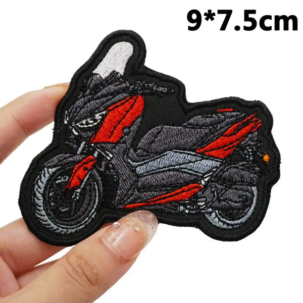 Vehicles 'Xmax 250' Embroidered Patch