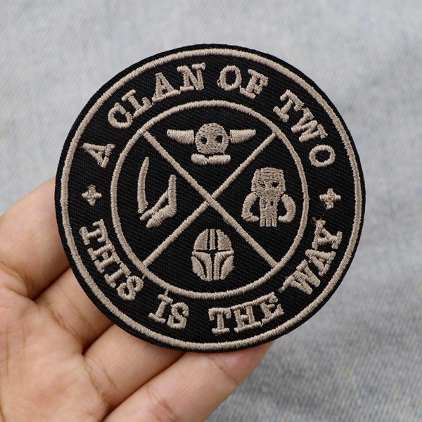 Empire and Rebellion 'A Clan of Two | This Is The Way' Embroidered Patch