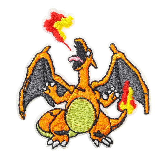 Pocket Monster 'Charizard | Fire' Embroidered Patch