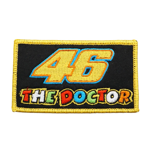 Valentino Rossi ’46 The Doctor’ Embroidered Velcro Patch