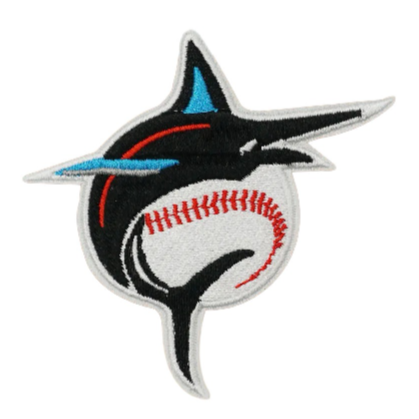 Baseball 'Logos' Embroidered Patch