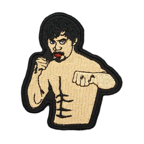 Boxer 'Manny Pacquiao | Fists' Embroidered Velcro Patch