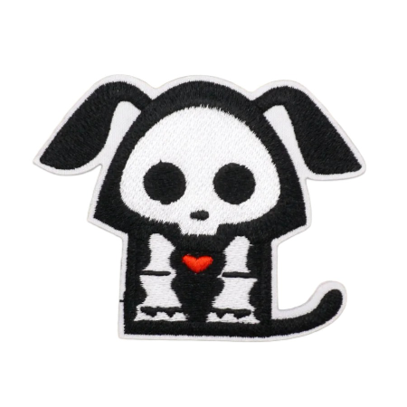 Skelanimals 'Dax' Embroidered Velcro Patch