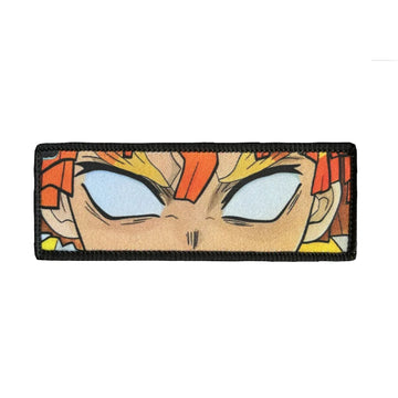 Kimetsu no Yaiba 'Zenitsu | Blank Eyes' Embroidered Velcro Patch