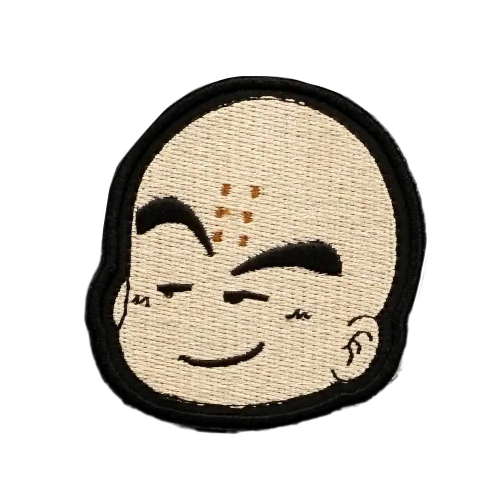 Saiyan Saga 'Krillin | Head' Embroidered Patch