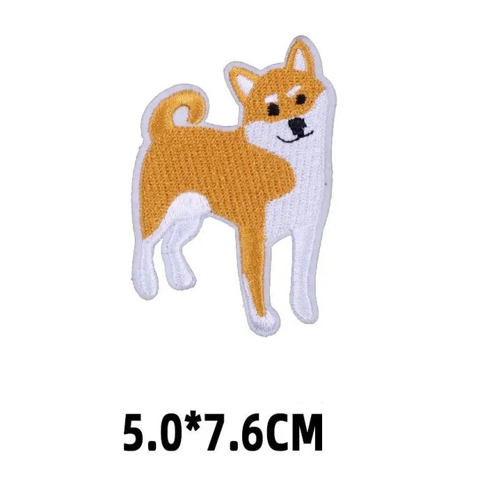 Cute Dog 'Shiba Inu' Embroidered Patch