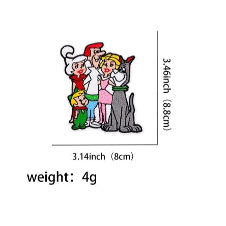 The Jetsons 'Family' Embroidered Patch