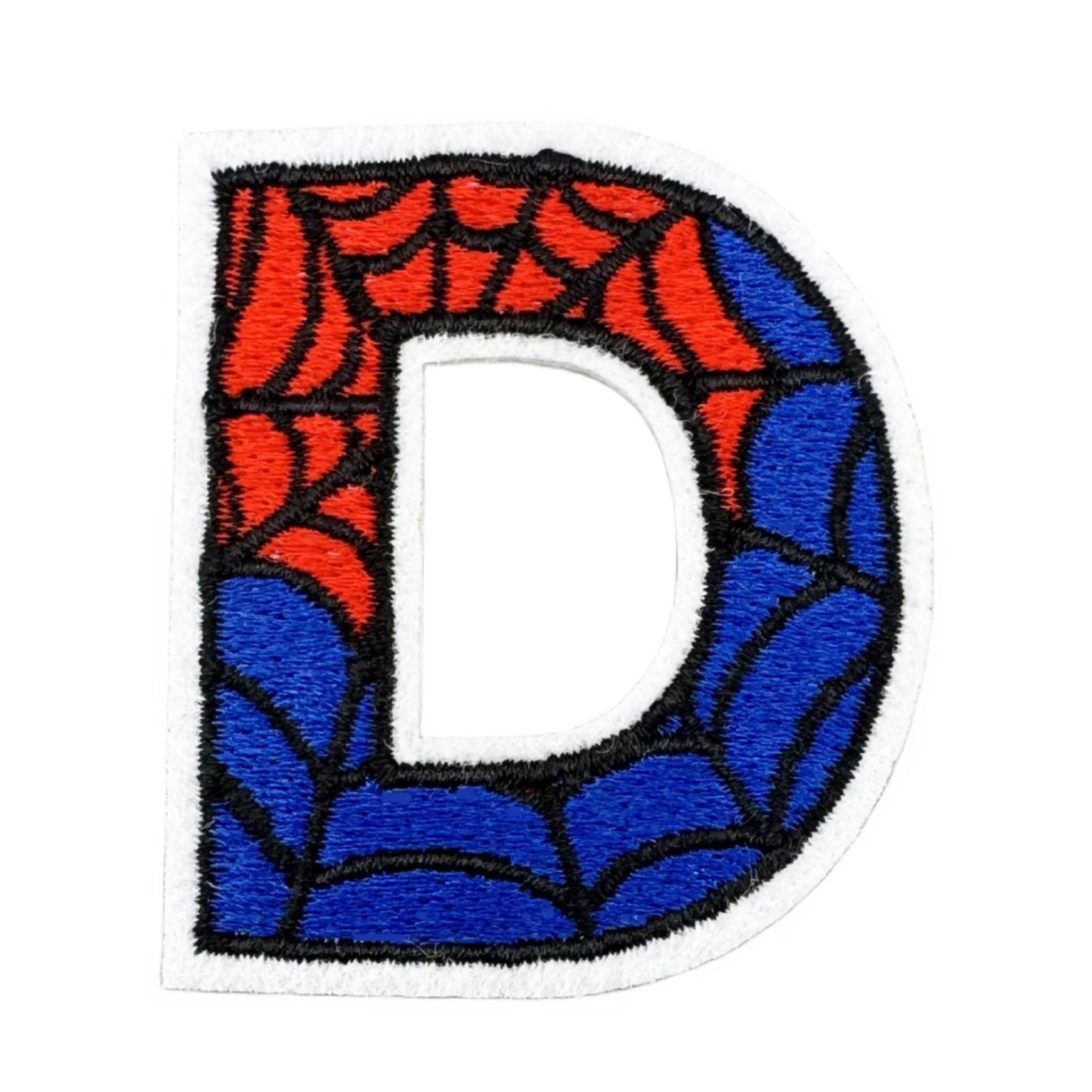 Spider-Man Letter 'Letter D' Embroidered Patch