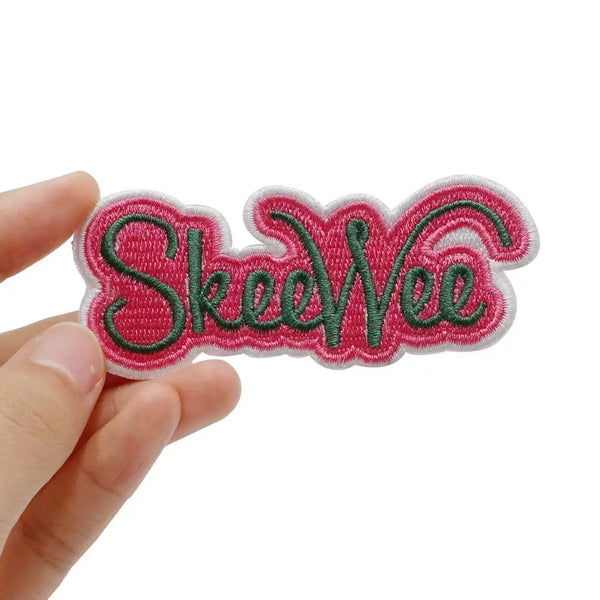 SkeeWee 'Logo' Embroidered Velcro Patch