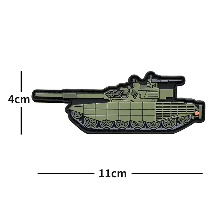 Vehicles 'T-90 Main Battle Tank' PVC Rubber Velcro Patch
