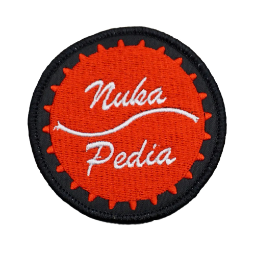 Fallout 'Nukapedia Logo' Embroidered Velcro Patch