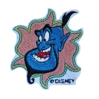 Arabian Nights 'Genie Face | Laughing' Embroidered Patch