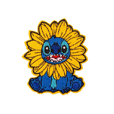 Stitch ‘Sunflower Head’ Embroidered Patch