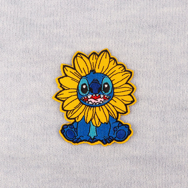 Stitch ‘Sunflower Head’ Embroidered Patch