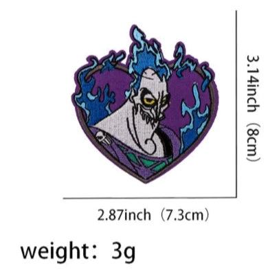 Hercules ‘Evil Hades’ Embroidered Patch