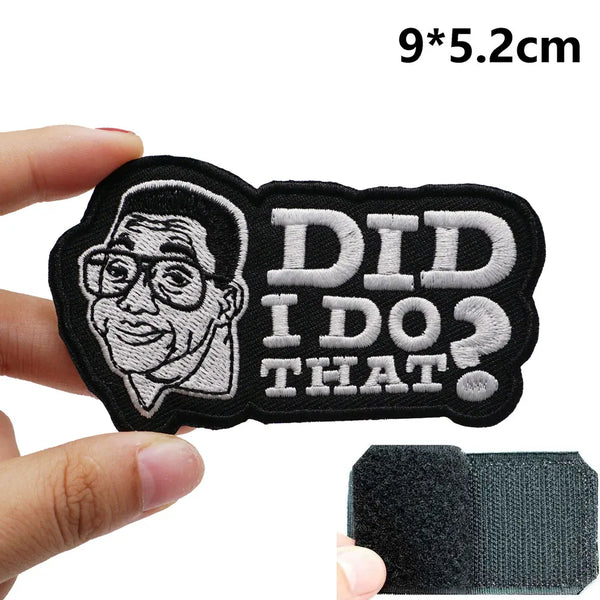 Family Matters 'Steve Urkel | Did I Do That?' Embroidered Velcro Patch