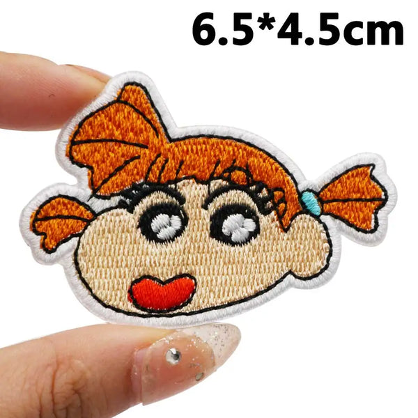 Crayon Shin Chan 'Nene Sakurada | Head' Embroidered Patch