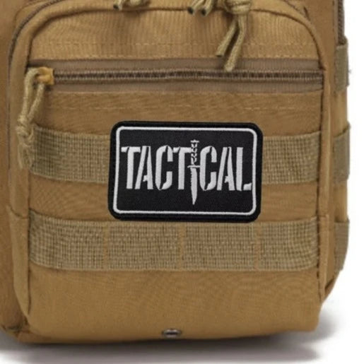 Military Tactical 'Tactical | Sword' Embroidered Velcro Patch