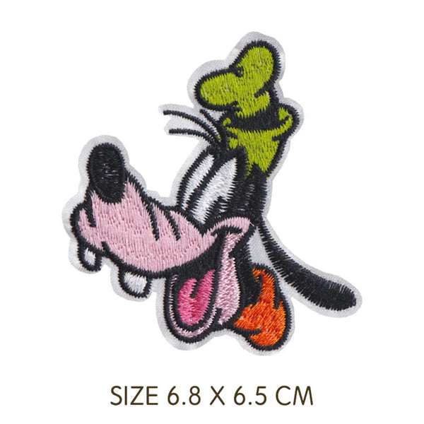 Mickey Mouse 'Goofy | Head' Embroidered Patch