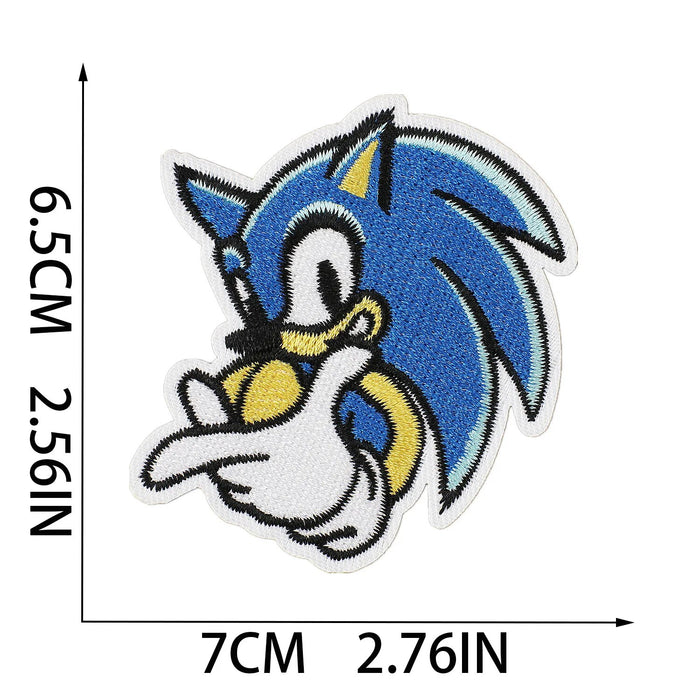 Sonic the Hedgehog 'Finger Snap' Embroidered Patch