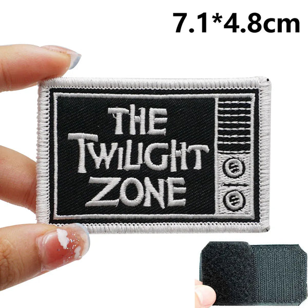 The Twilight Zone 'Television' Embroidered Velcro Patch