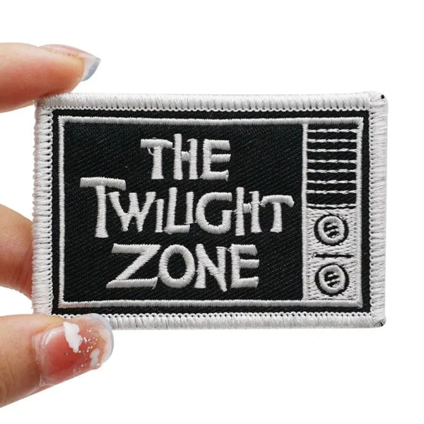 The Twilight Zone 'Television 1.0' Embroidered Patch