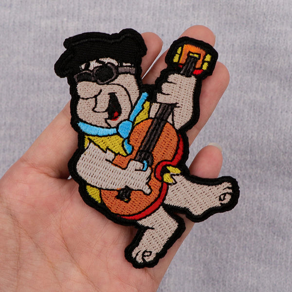 The Flintstones 'Fred Flintstone | Playing Guitar' Embroidered Patch