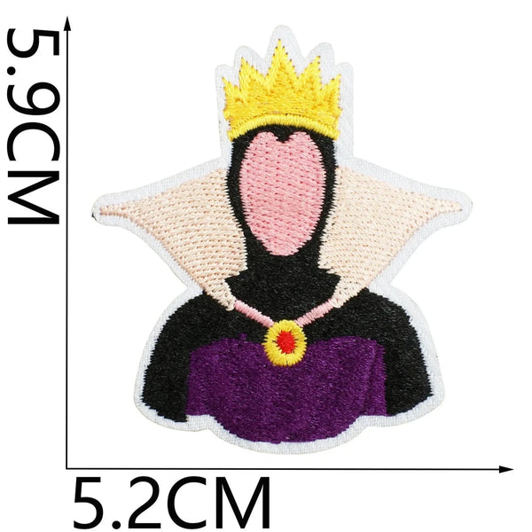 Snow White 'Evil Queen | No Face' Embroidered Patch