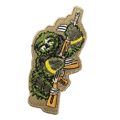 Sloth 'Tactical Gun' Embroidered Velcro Patch