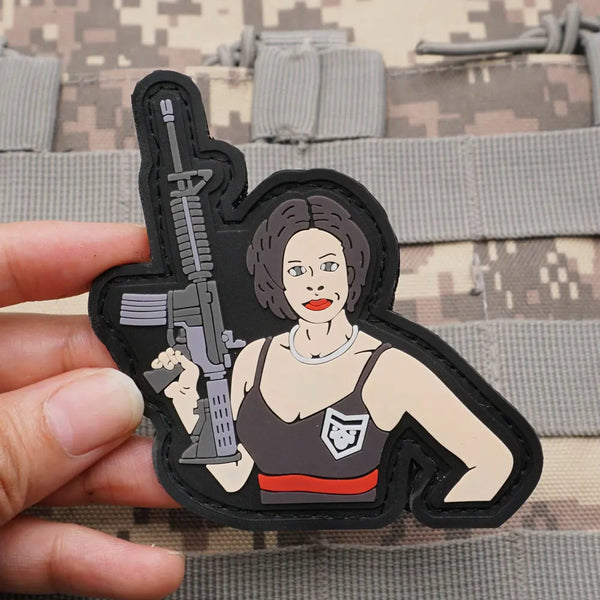 Friends 'Monica Geller | Tactical Gun' PVC Rubber Patch