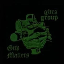 Cool 'Grip Matters | Gbrs Group' PVC Rubber Velcro Patch