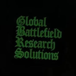 Cool 'Global Battlefield Research Solutions' PVC Rubber Velcro Patch