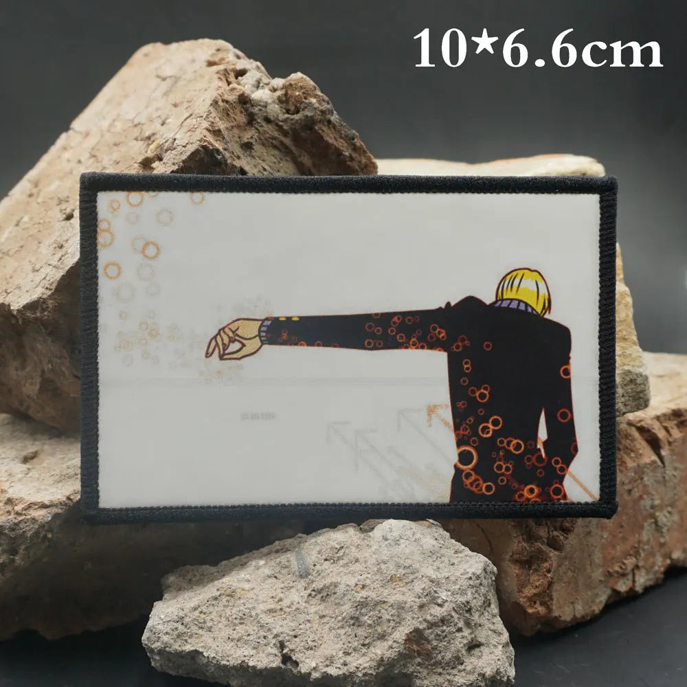 One Piece 'Sanji | Back Pose' Embroidered Patch